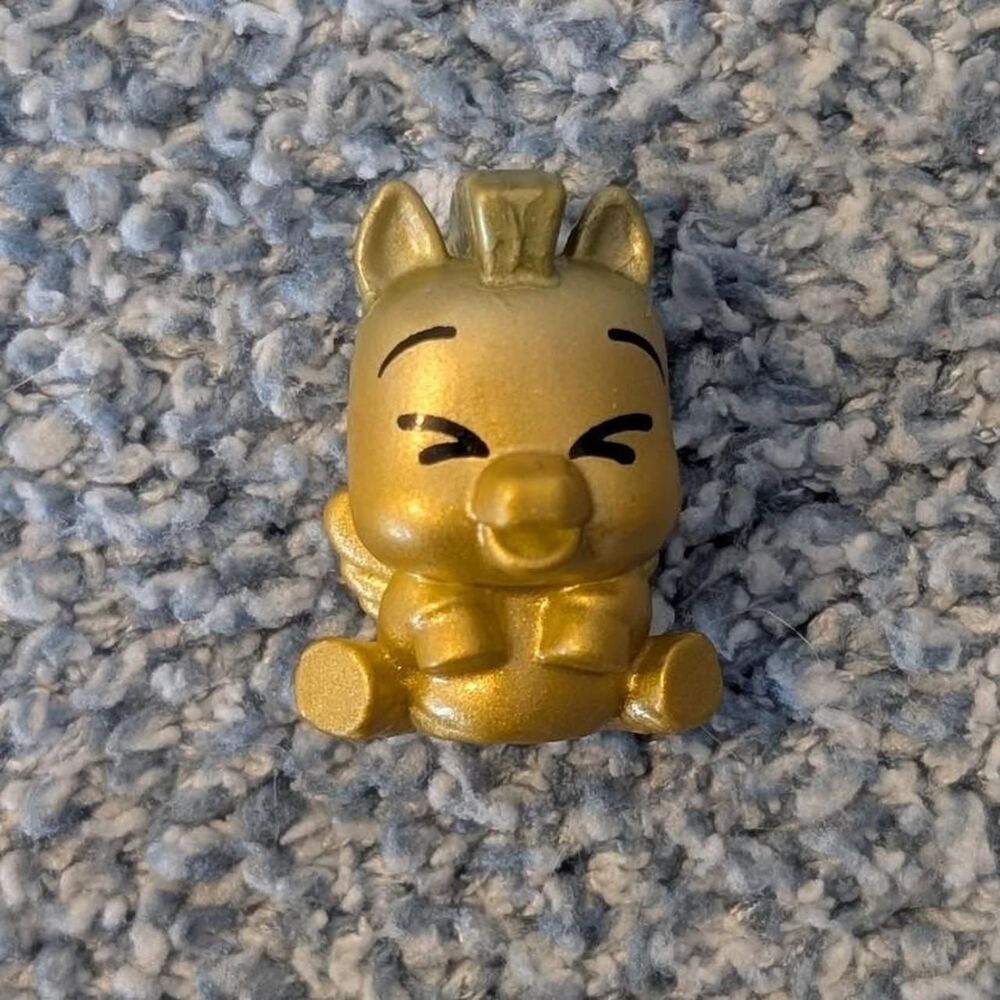 Disney Doorables Gold Pegasus Hercules Rare Squish A Lot Series 3 1" Foam Figure